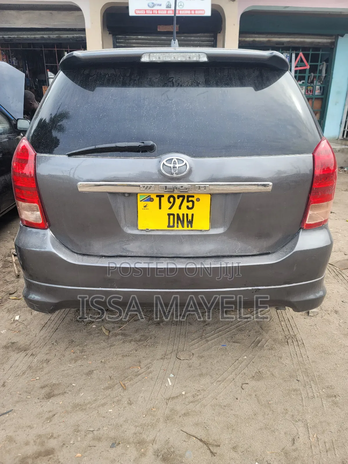 Toyota Wish 2008 Gray