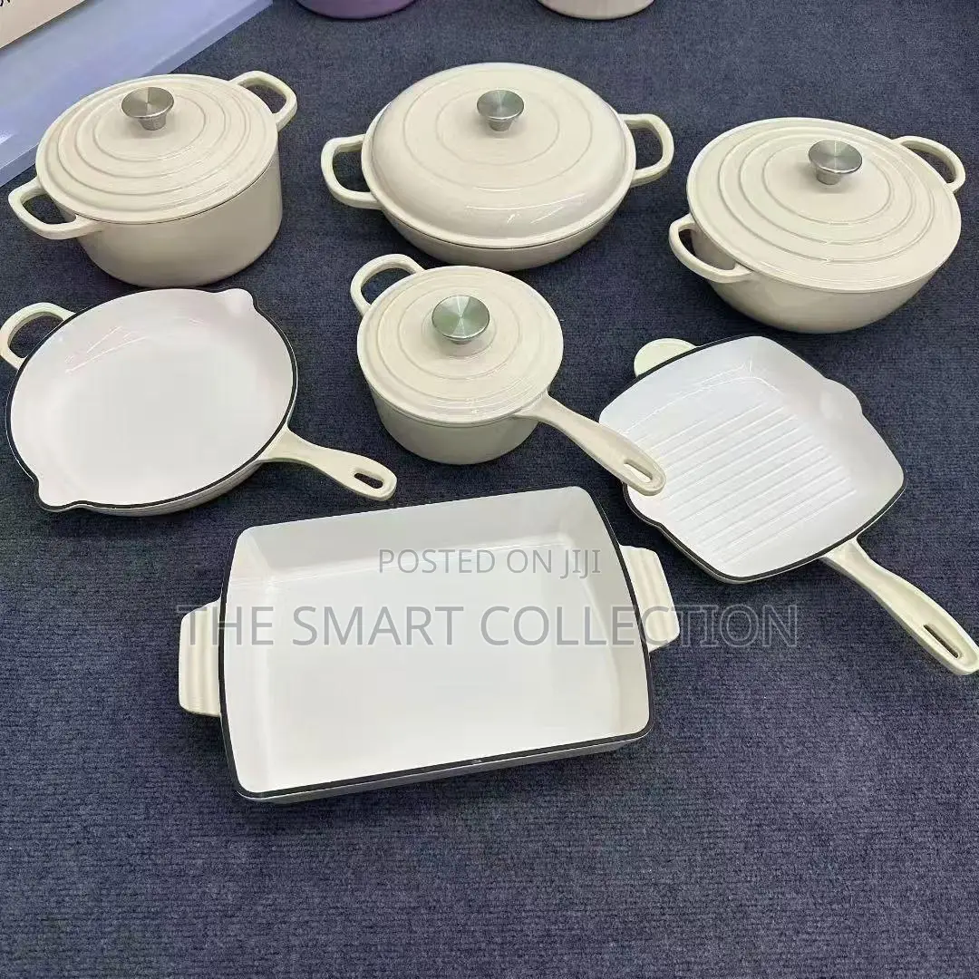 Cast Iron Off White 7pcs