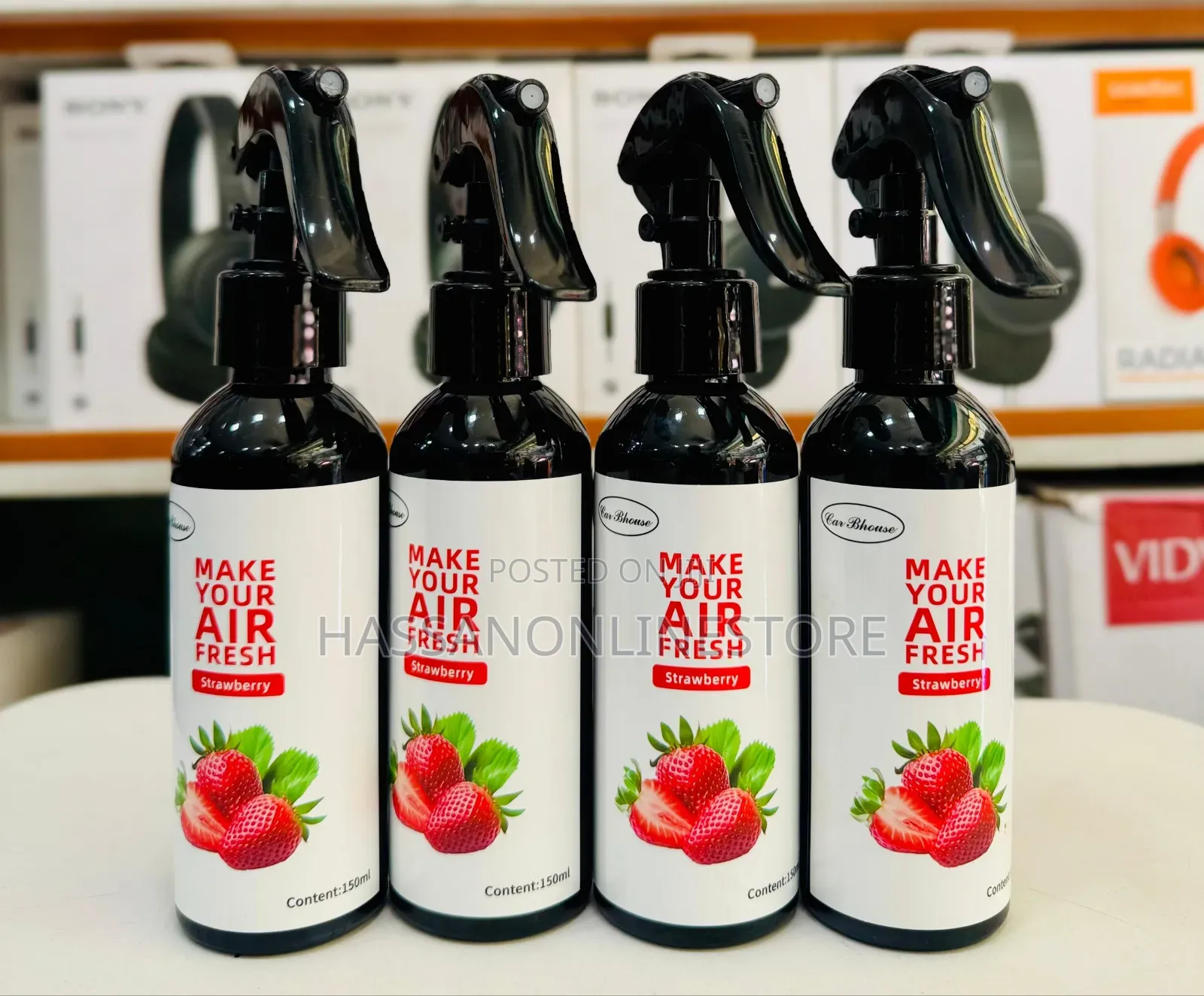 Aromatherapy Air Freshener Spray for Car, Home, Office