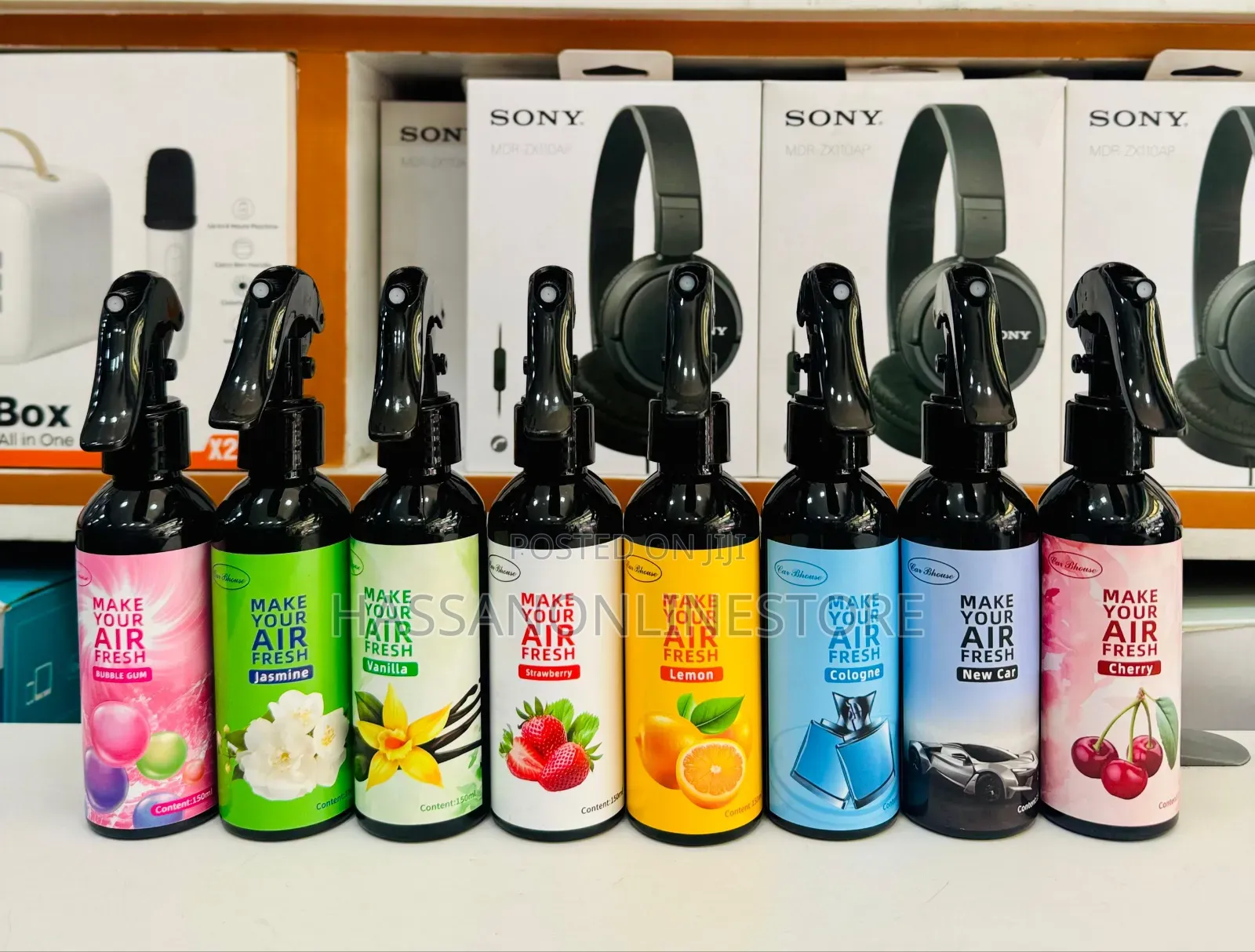 Aromatherapy Air Freshener Spray for Car, Home, Office