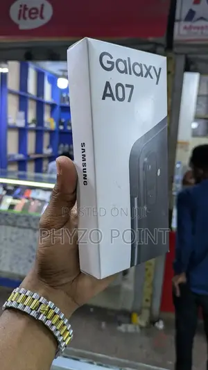 New Samsung Galaxy A07 4G 64 GB Black