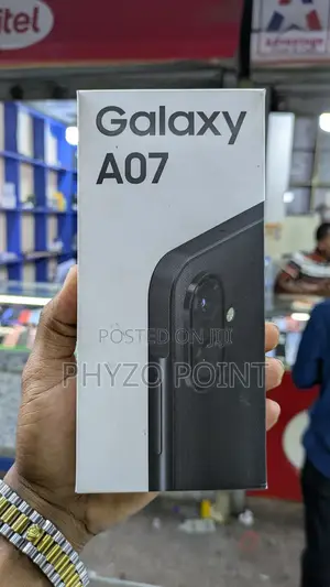 New Samsung Galaxy A07 4G 64 GB Black