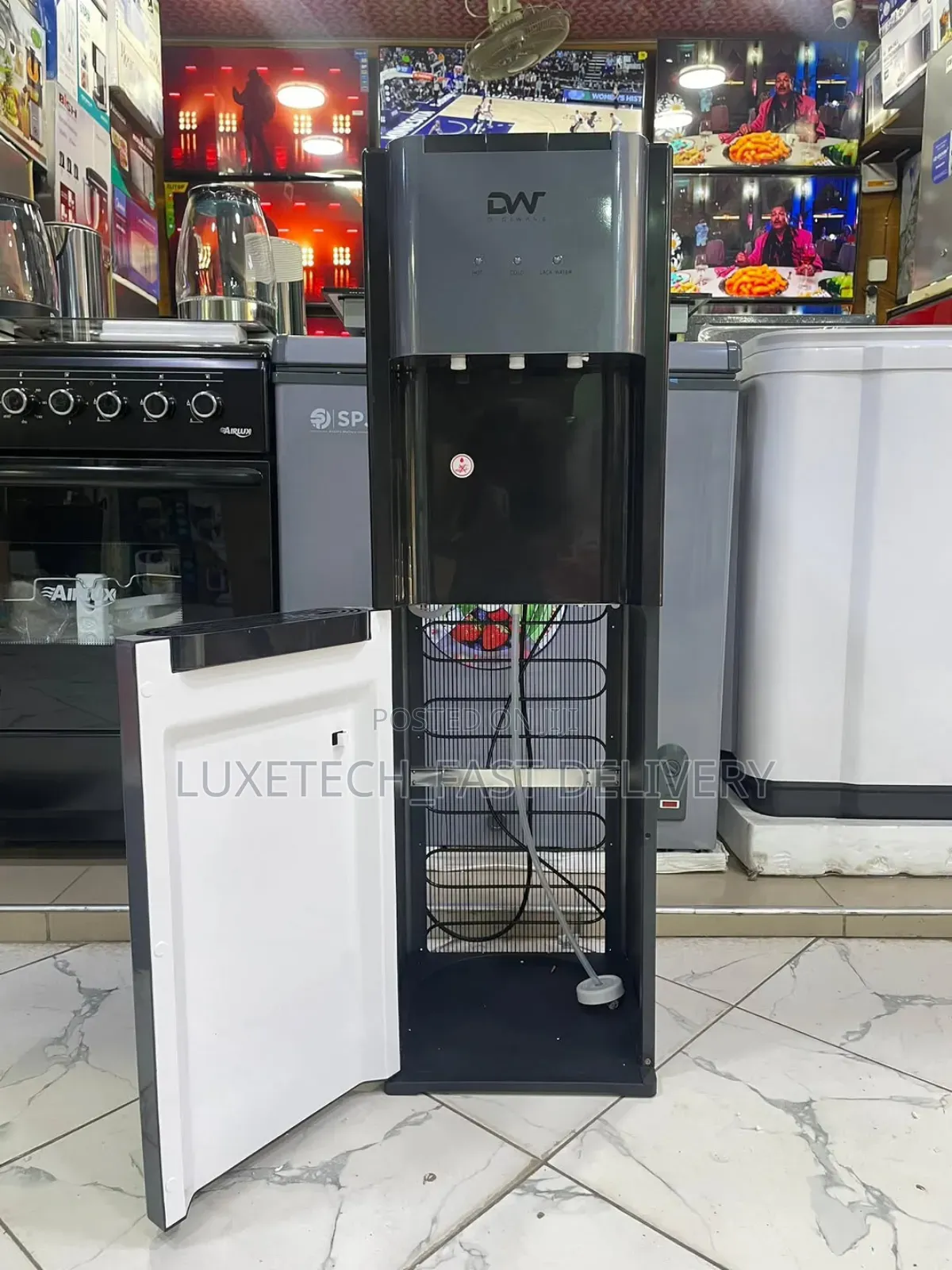 Digiwave Bottom Loading Water Dispenser - Hot, Cold, and Normal Water