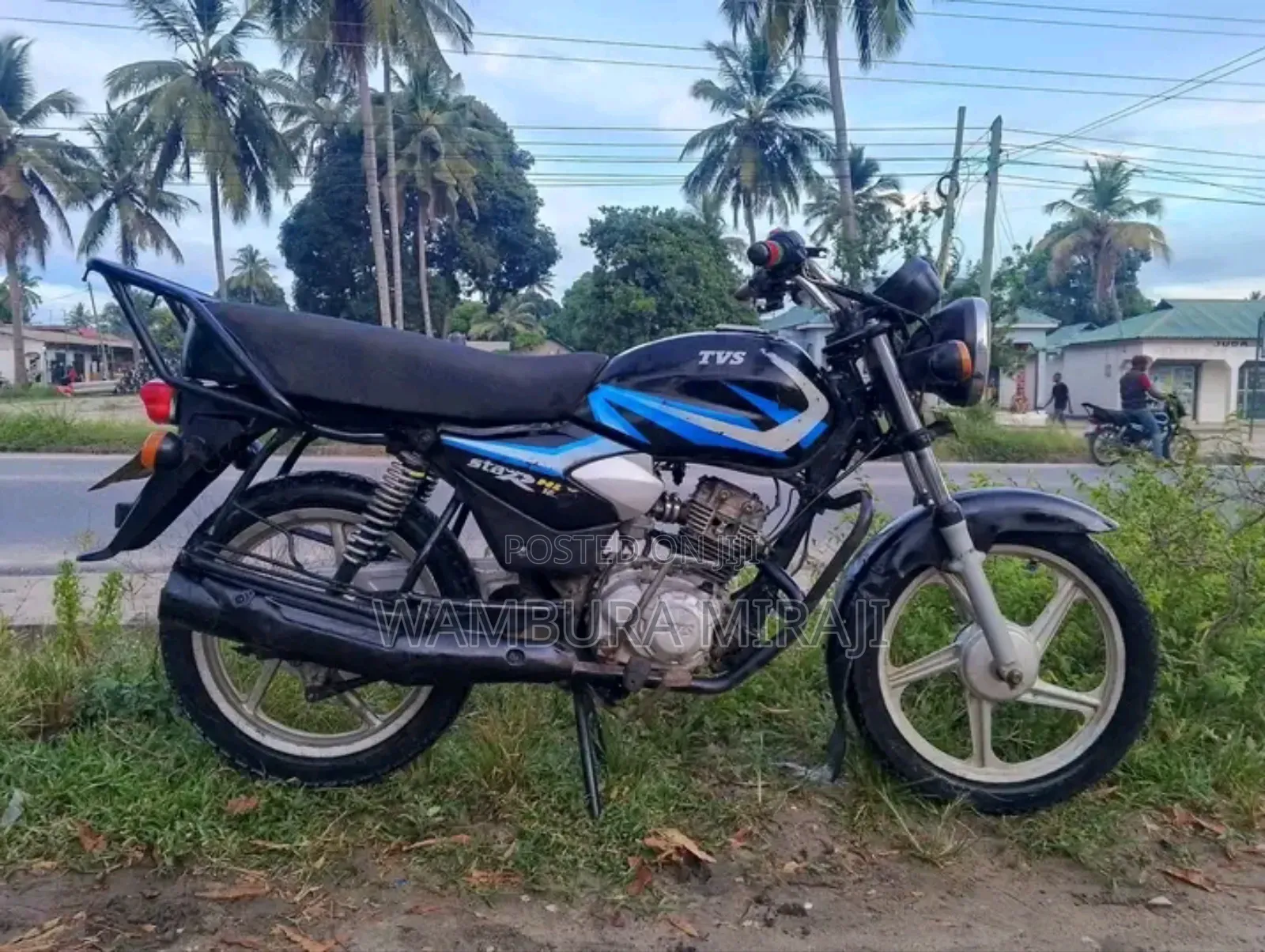 TVS HLX 125 2024 Black