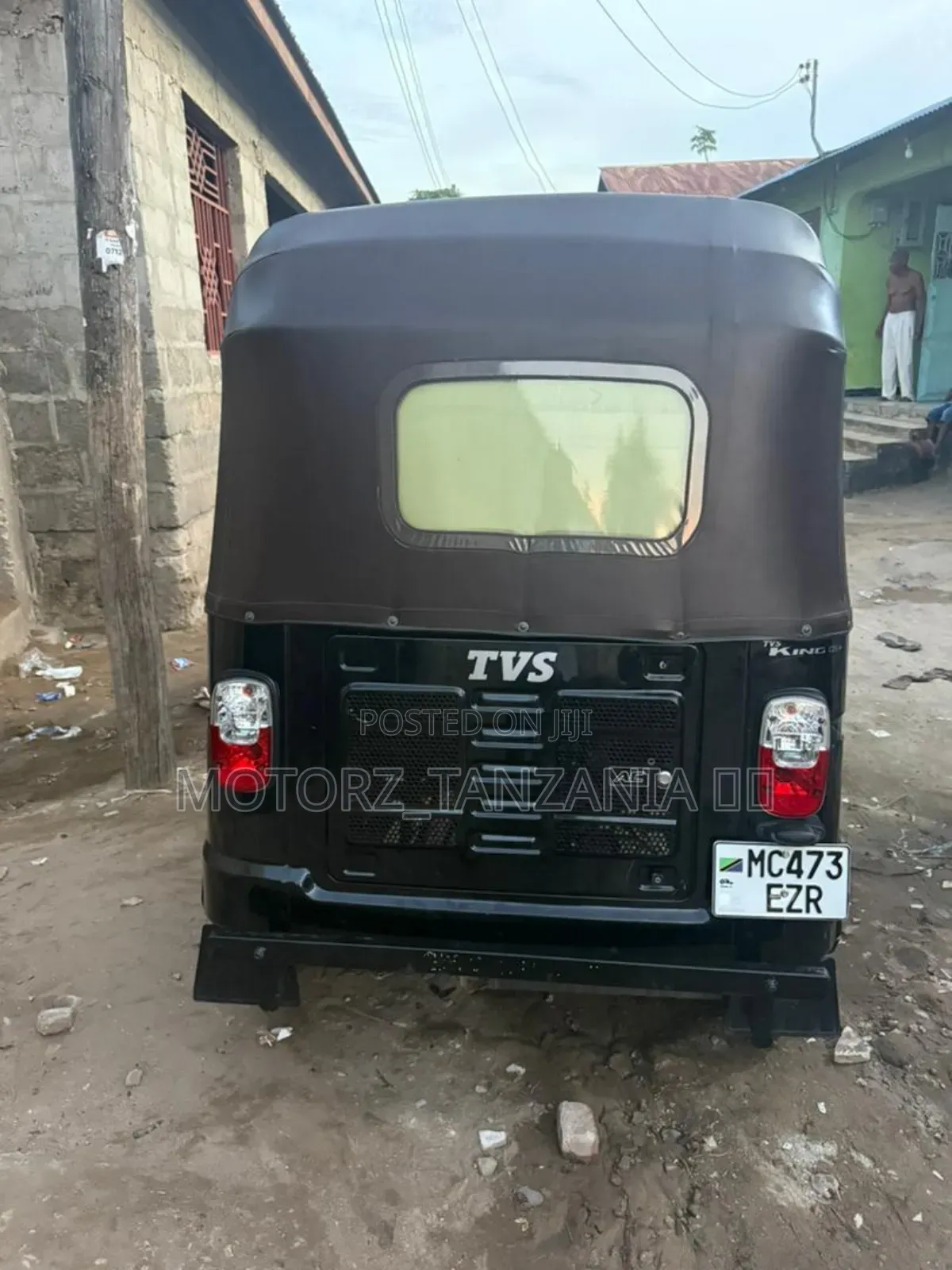 TVS King Deluxe Plus iTouch Start 2025 Black