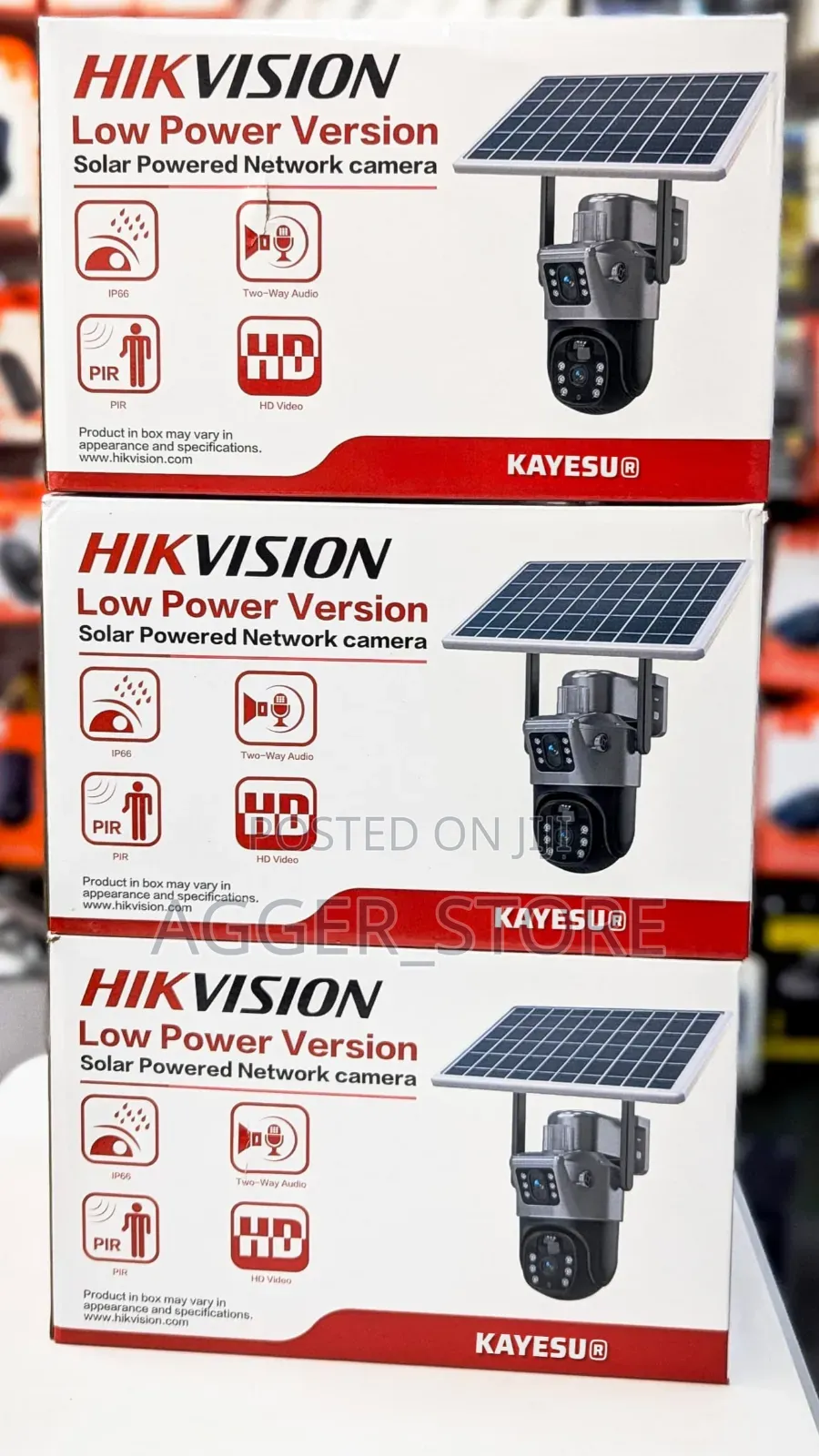 Hik Vision Solar Powered Network Camera
