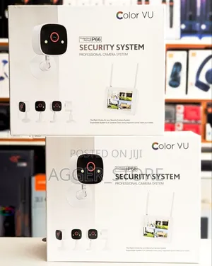 Colour Vu Camera Kit 4 Cameras (Both Indoor and Outdoor)