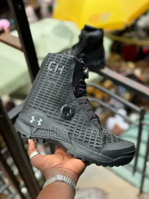 Men's Boots Under Armor New Design Material Rubber,Canvas Leather
