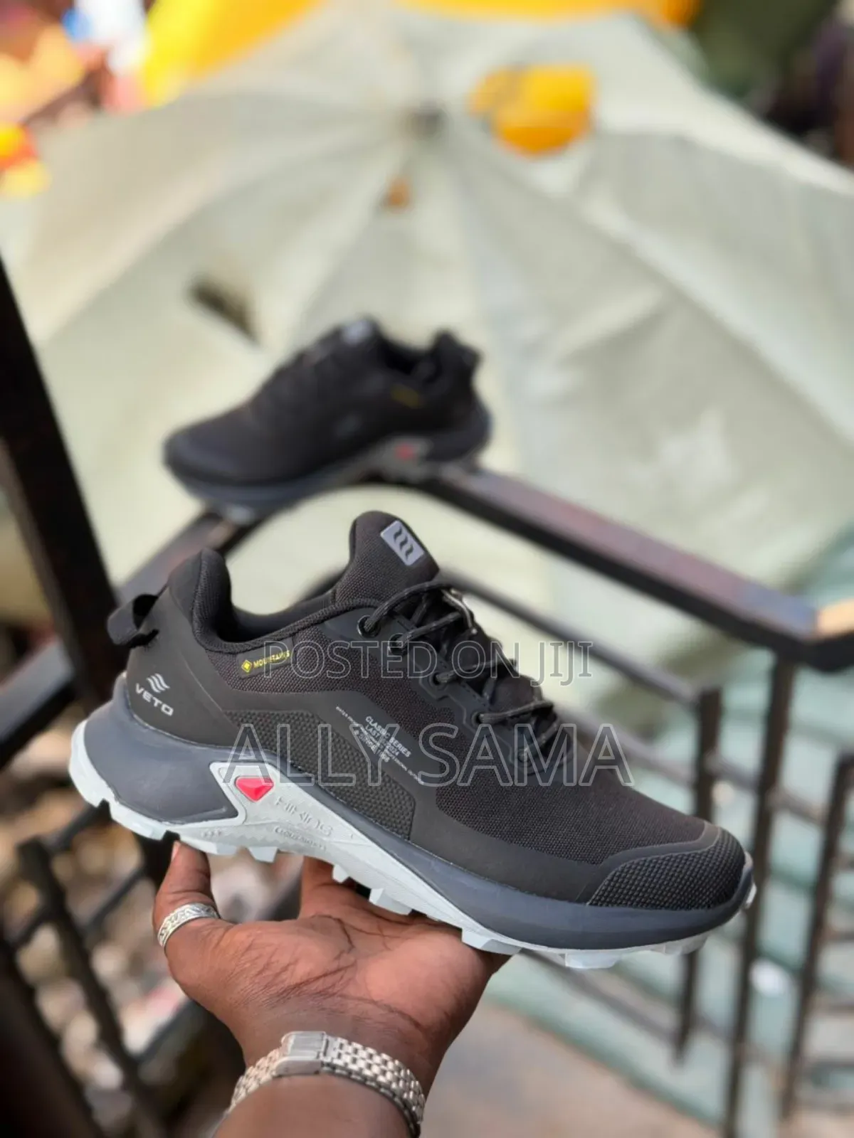 Mens Sneakers Vetto Material Canvas and Leather