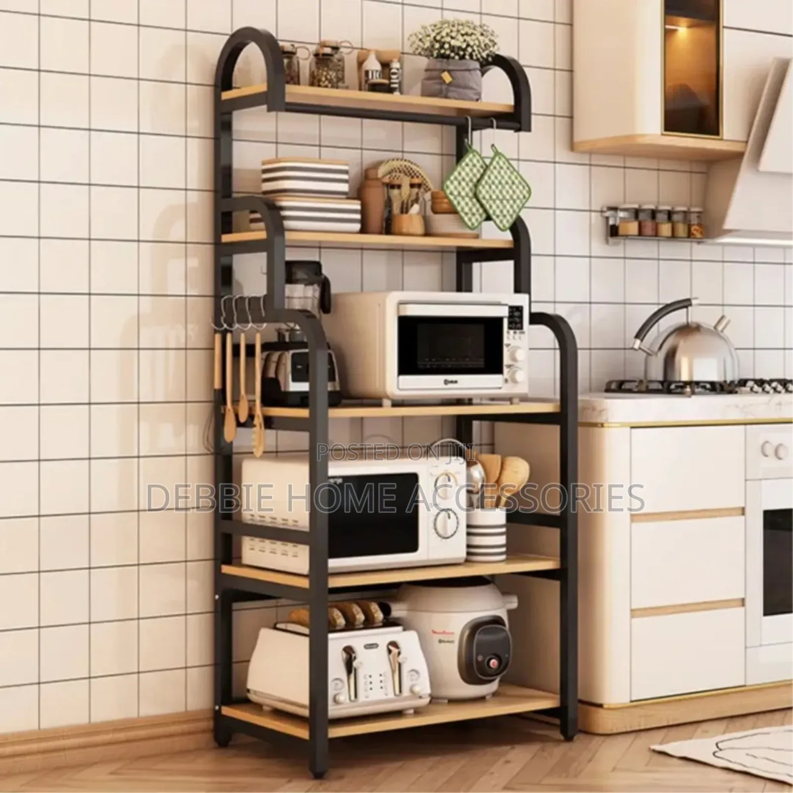 Ym065 Multifunctional Kitchen Storage Rack.