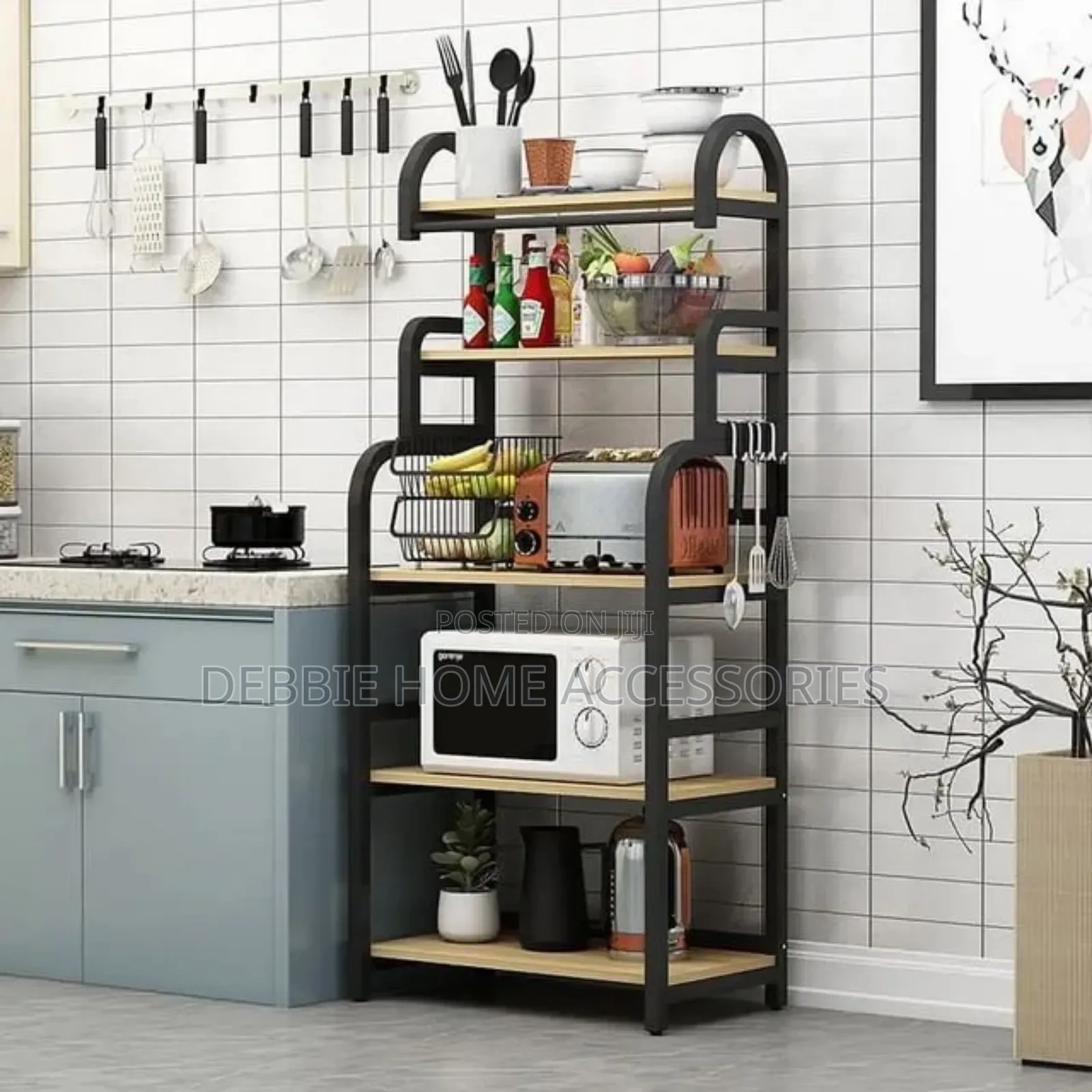 Ym065 Multifunctional Kitchen Storage Rack.