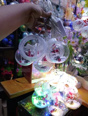 Christmas Snow Globe String Lights- Warm Color 10m