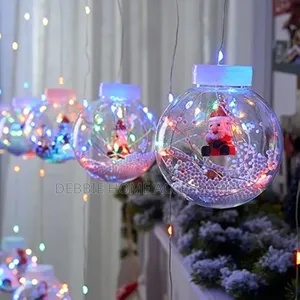Snow Globe String Lights for Christmas 10meter Size