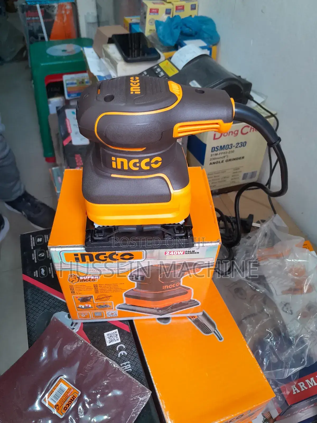 *Palm Sander Ingco 240w