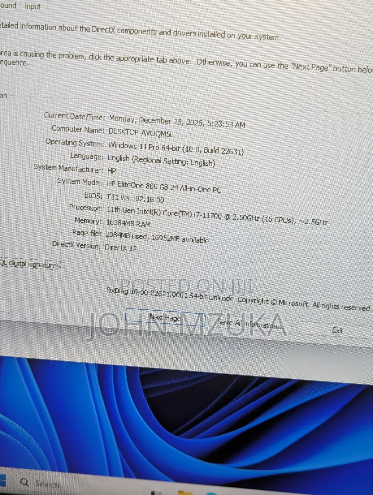 New Desktop Computer HP EliteOne 800 G6 16GB Intel Core I7 SSD 512GB