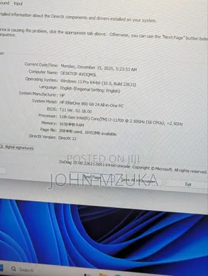 New Desktop Computer HP EliteOne 800 G6 16GB Intel Core I7 SSD 512GB