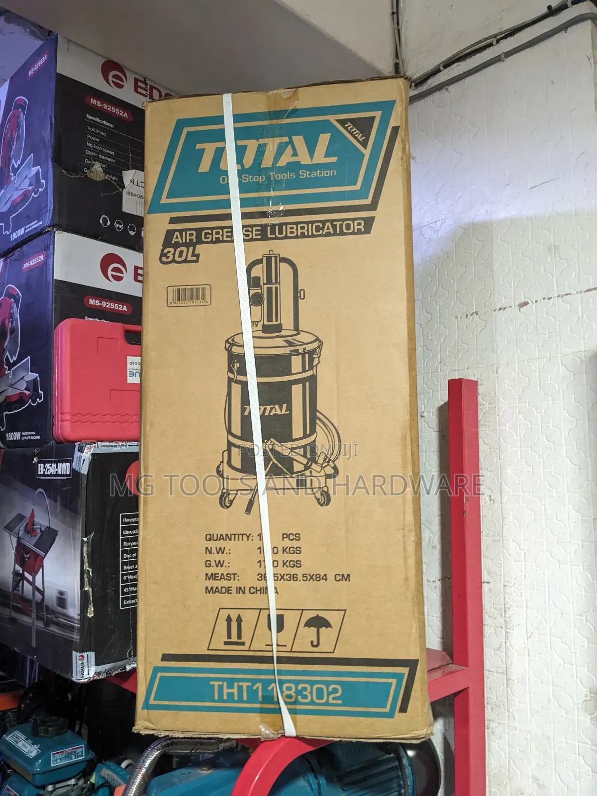 Total Air Grease Lubricator 30l