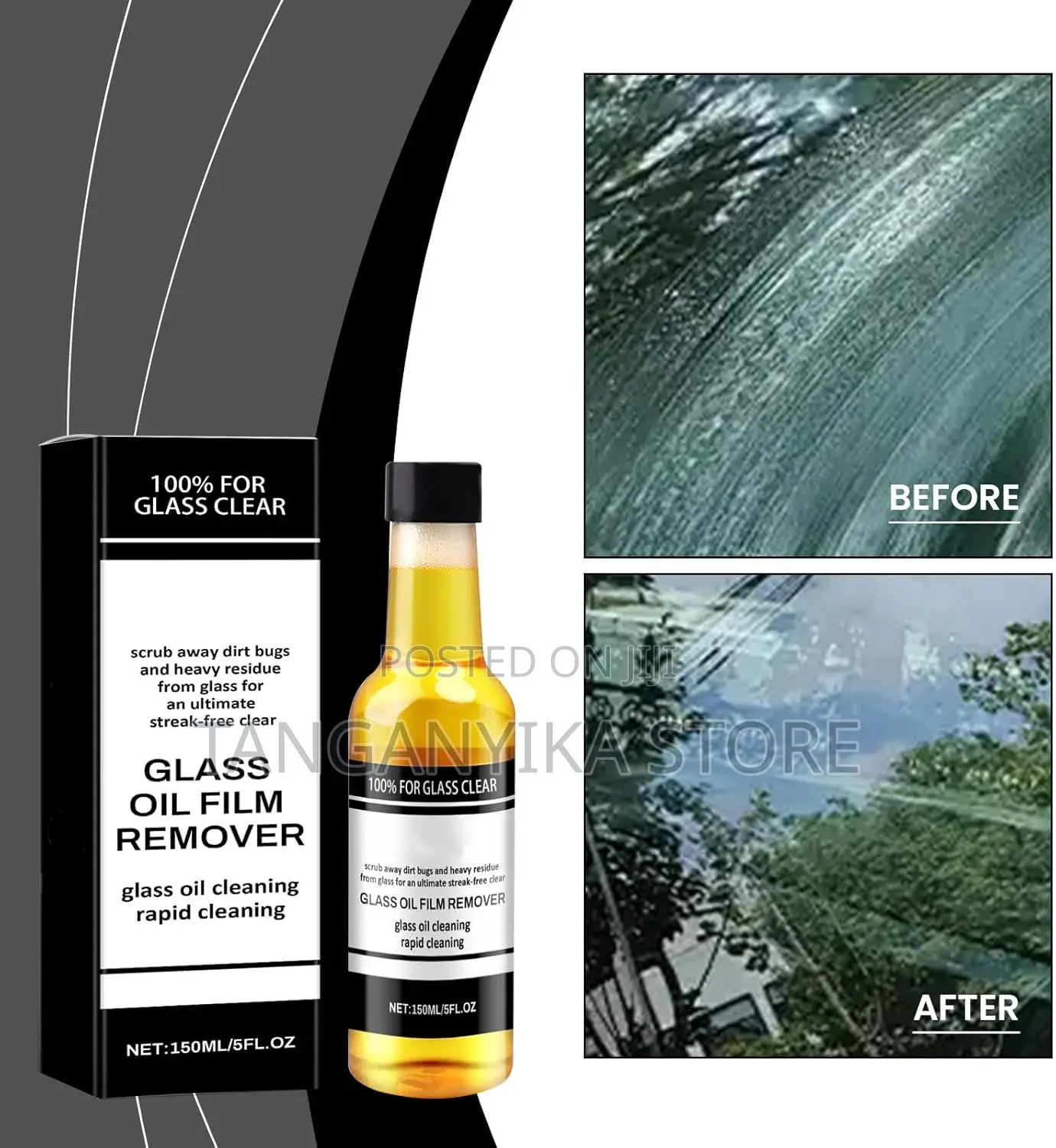 Glass Oil Film Remover
