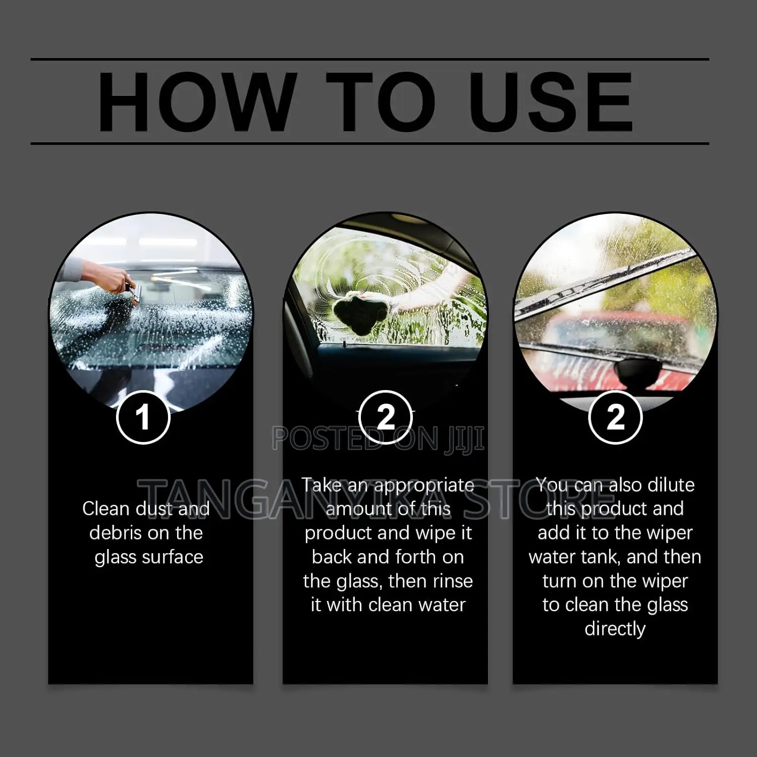 Glass Oil Film Remover