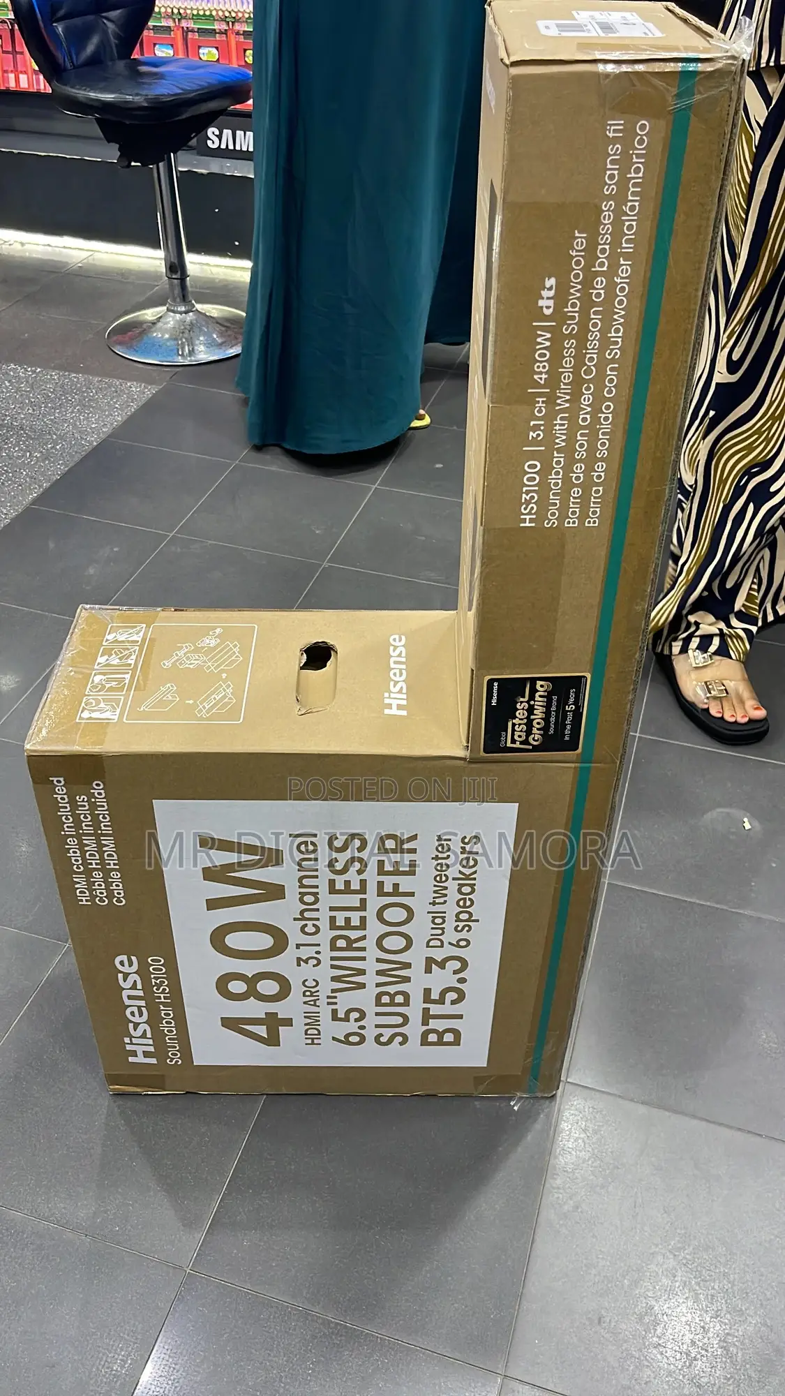 Soundbar With Wireless Subwoofer