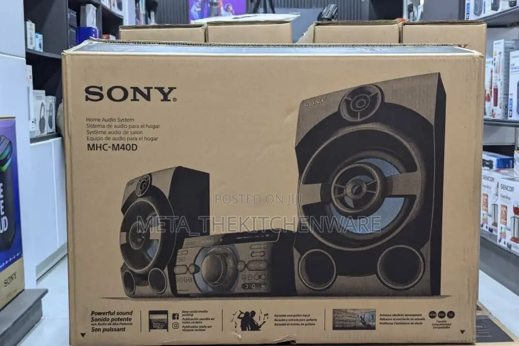 Sony High Power Audio System With DVD Player (Mhc-M40d)