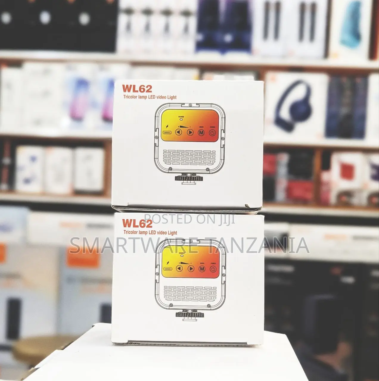 Wl62 Tricolor Led Video Light Panel for Photography and Streaming