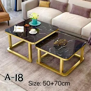 Square Table 2in1, Kioo