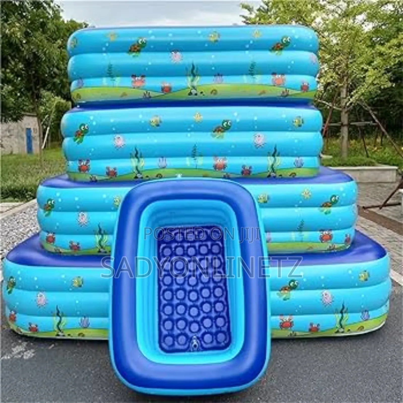 Inflatable Swimming Pool 260cm and Free Electric Pump