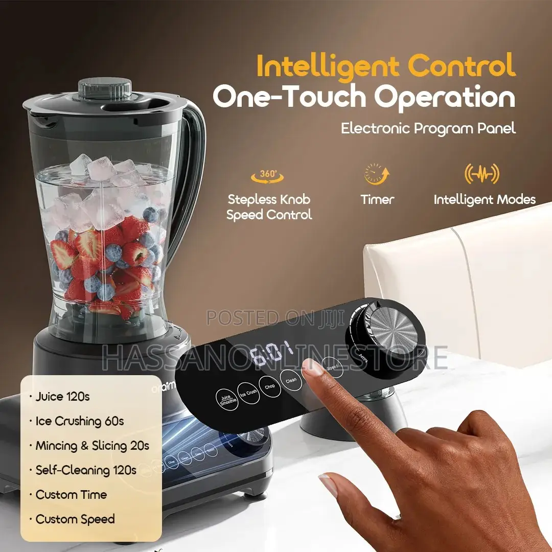Oraimo Omniblend 2 21000 RPM Speed 5-in-1 Blender