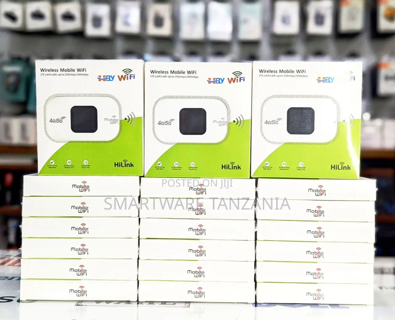 Hby Hilink 4g 5g Mobile Wifi Router Lte Hotspot 300mbps Portable