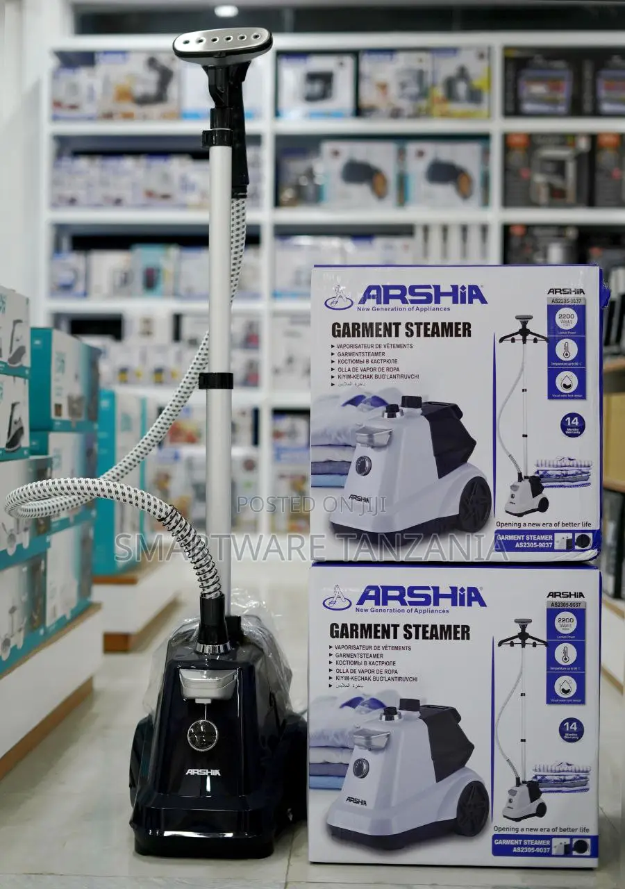 Arshia Professional Garment Steamer 2200w Heavy Duty With Wheels