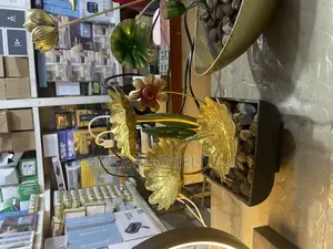 Gold Leaf Waterfall Fountain