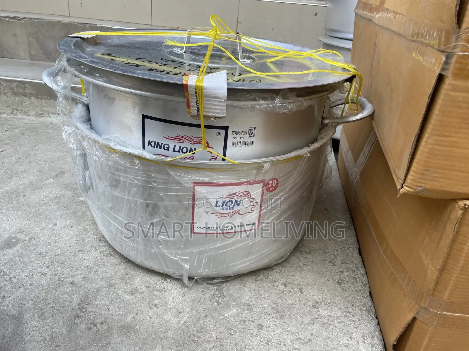 Aluminium Sufuria 70l (37kg)