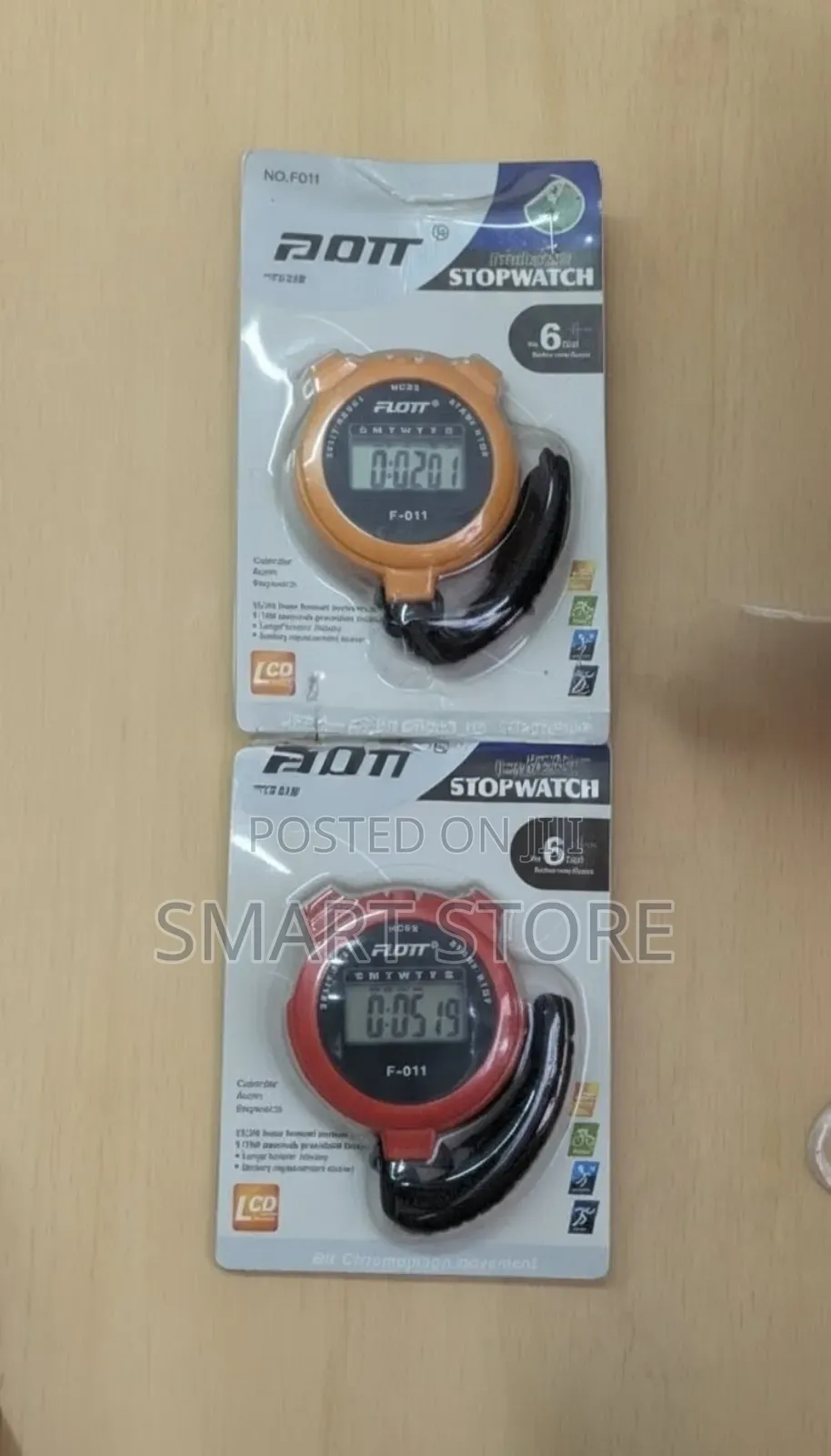 Flott Digital Stopwatch F-011 | Accurate Sports Timer (1/100s)