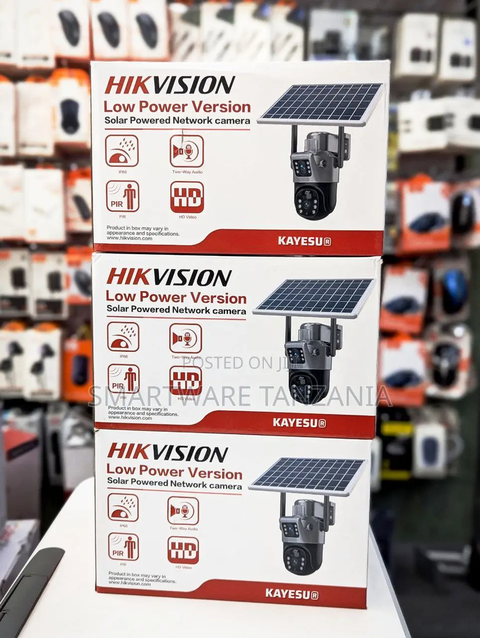 Hikvision Solar Powered Security Camera Ip66 Hd Pir Two-way Audio