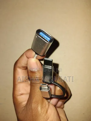 Otg Adapter Kwa Simu Za Android Na Type-C