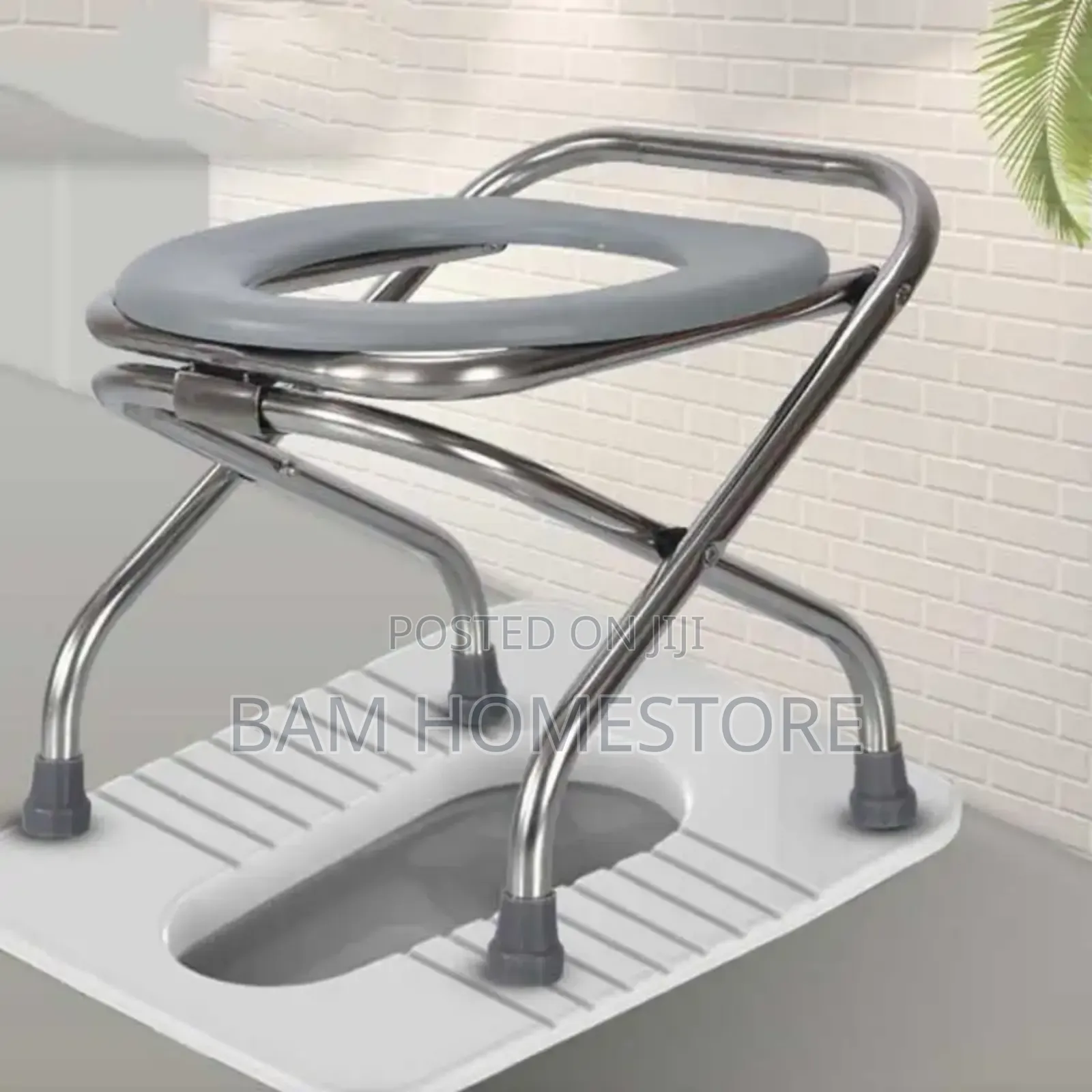 Portable Squat Toilet Chair (Commode)