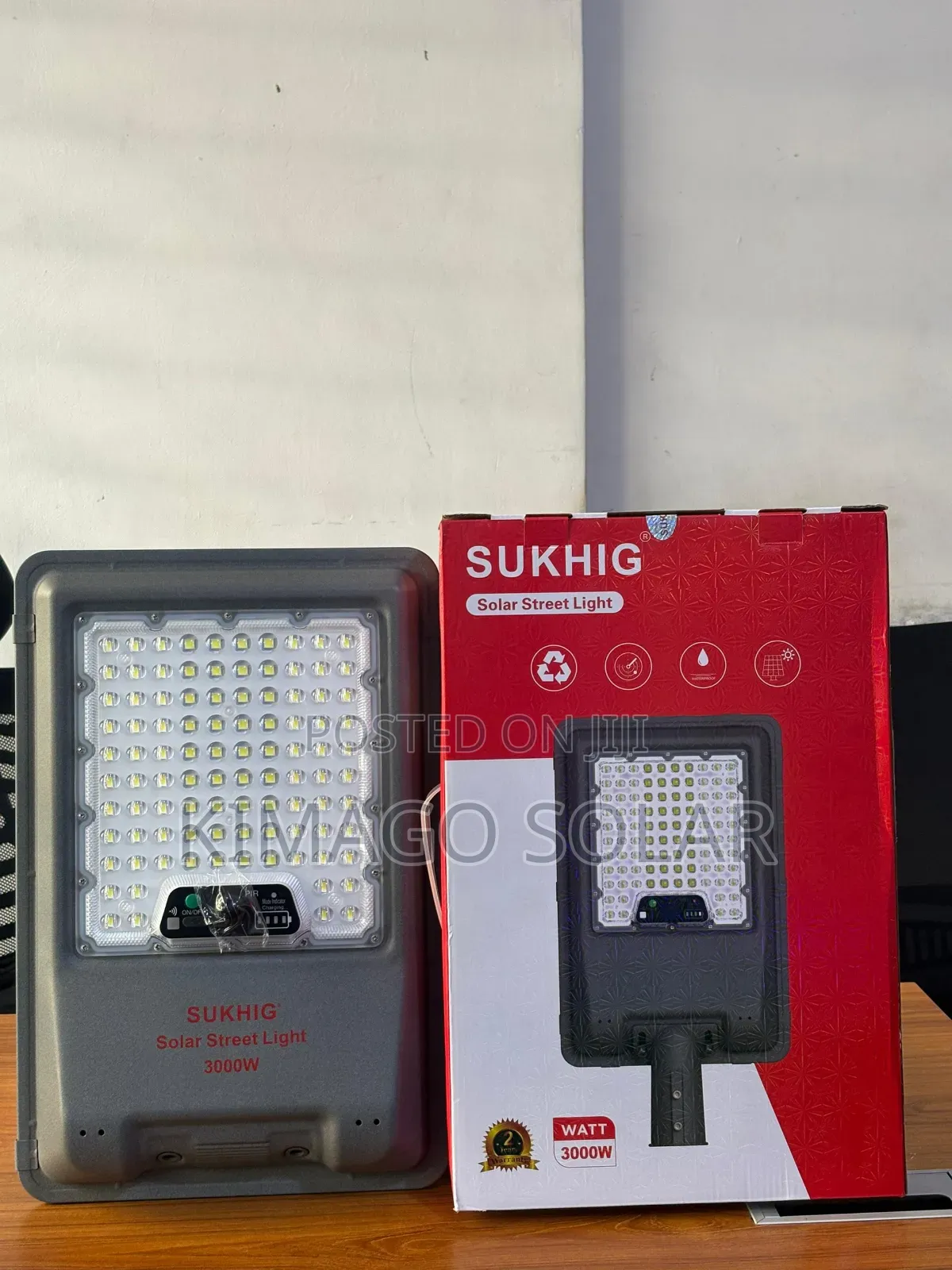 3000w Solar Street Light With Human Body Sensor