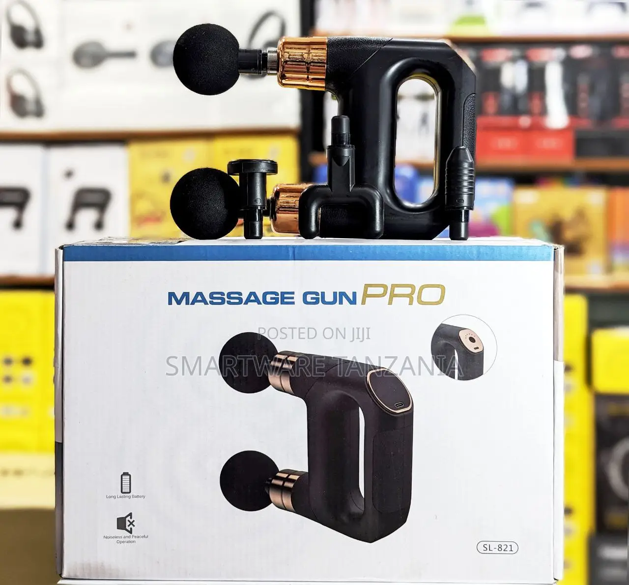 Massage Gun Pro Sl-821 Deep Tissue Percussion Massager Quiet Motor