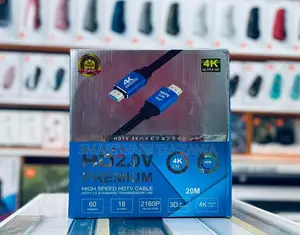 Premium Hdmi 2.0 Cable Ultra Hd 60hz HDR 18gbps 20m Professional