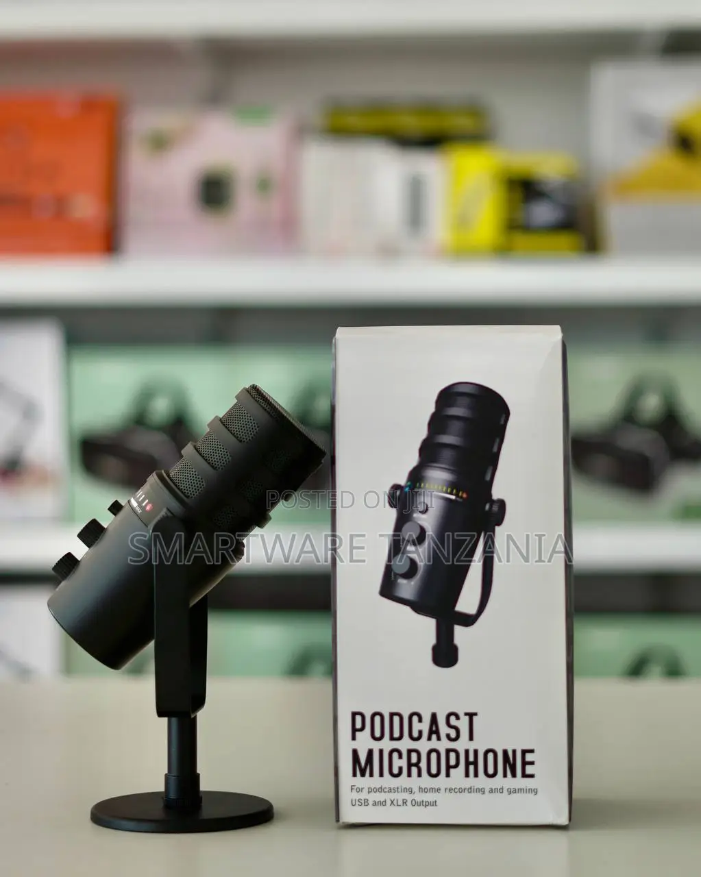 Podcast Microphone Usb XLR Professional Desktop for Recording Gaming