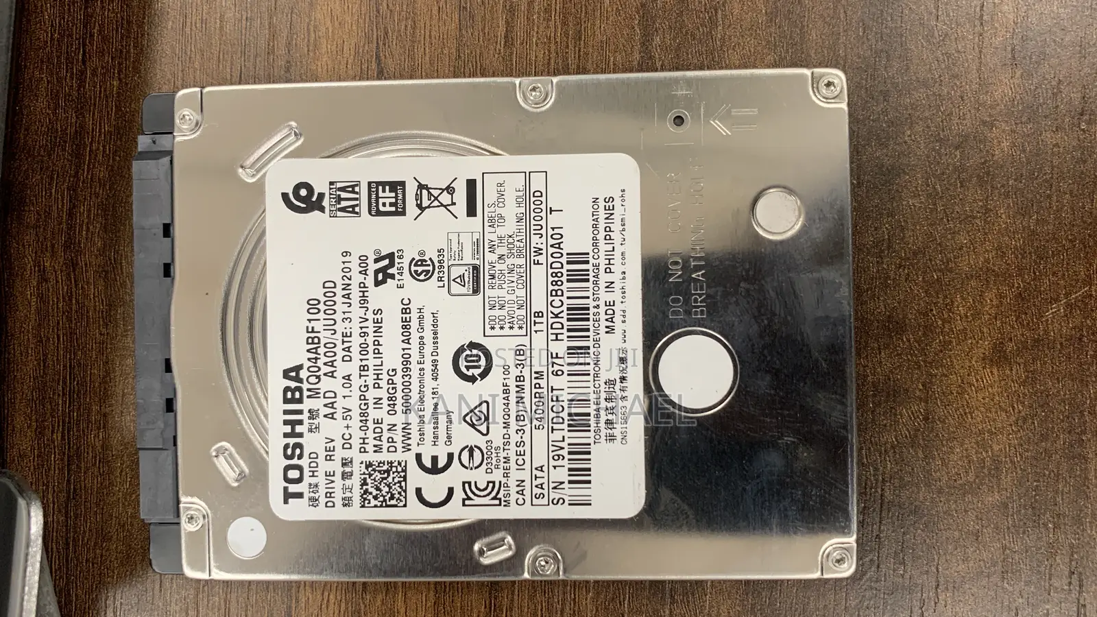 Toshiba HDD 1