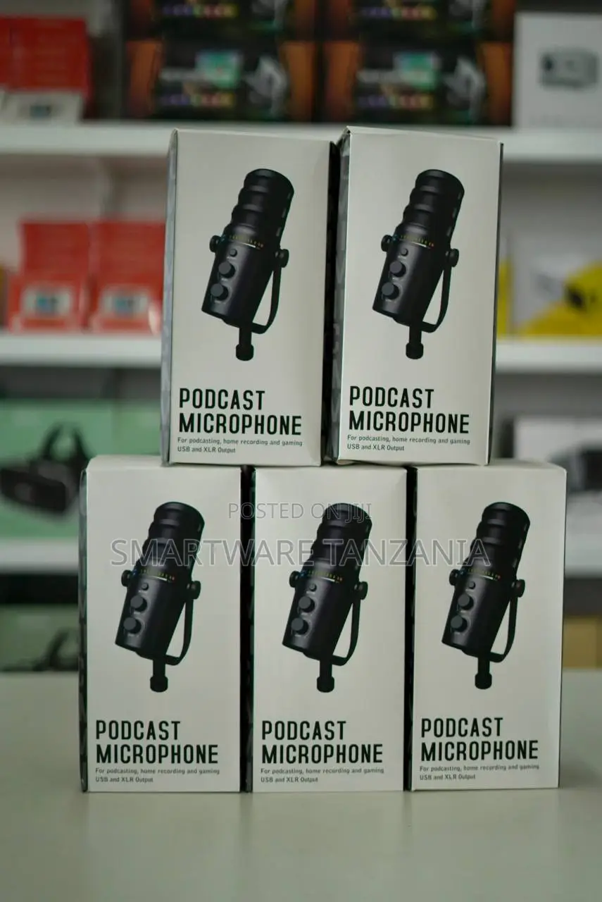Podcast Microphone Usb Xlr Dual Output For Home Recording And Gaming