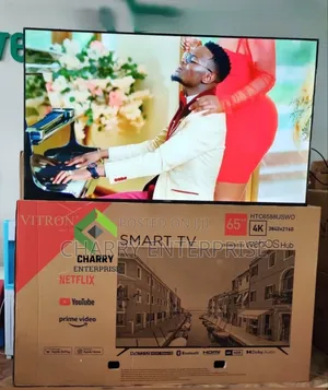 Vitron Frameless Smart Tv 65 Inch With Bluetooth Yenye Ubora