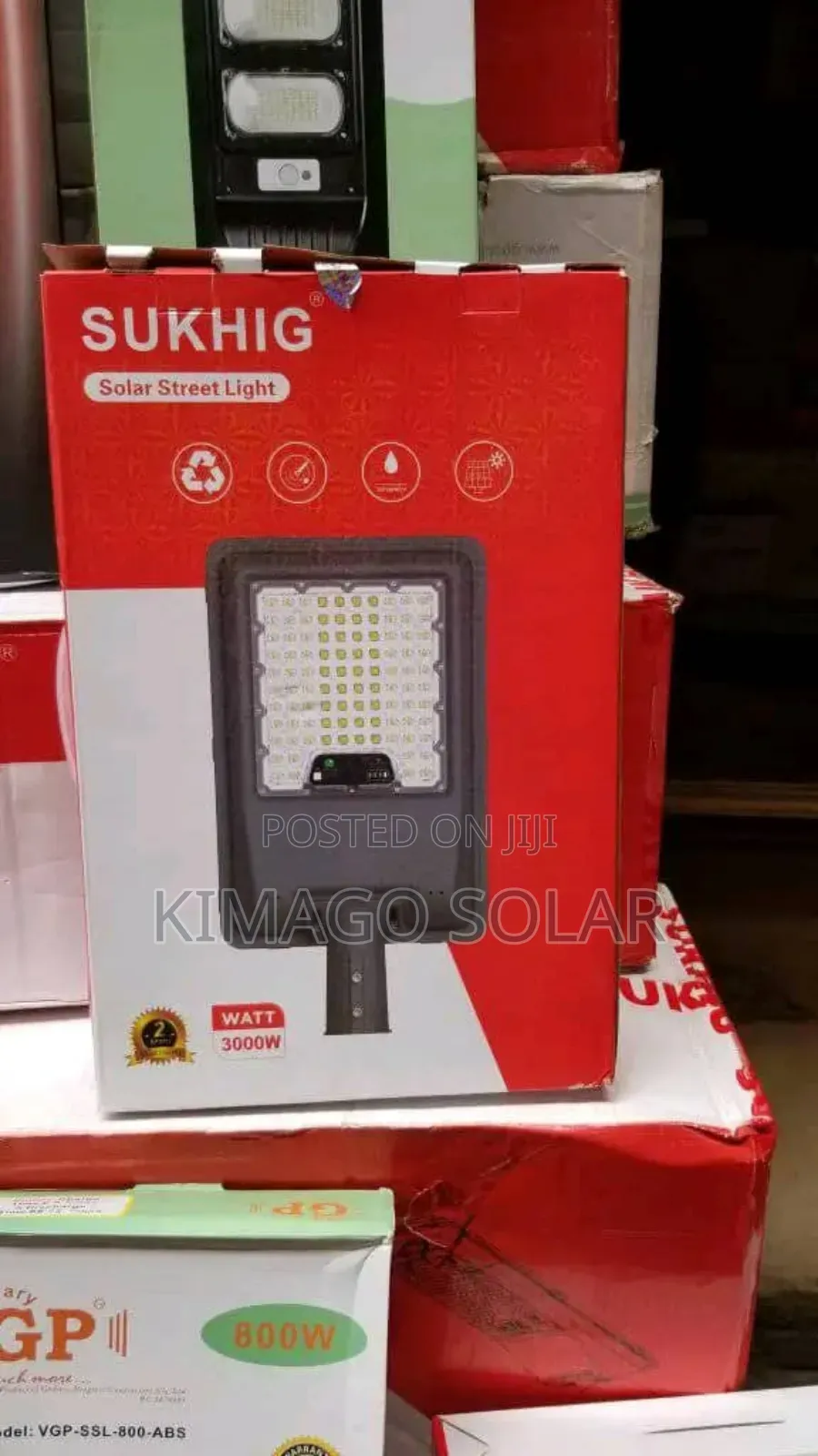 Outdoor Areas Stay Bright All Night With 3000w Solar Offa 215,000