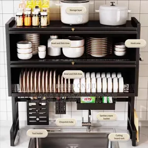 Oversink Kitchen Rack ( 2 Tiers)