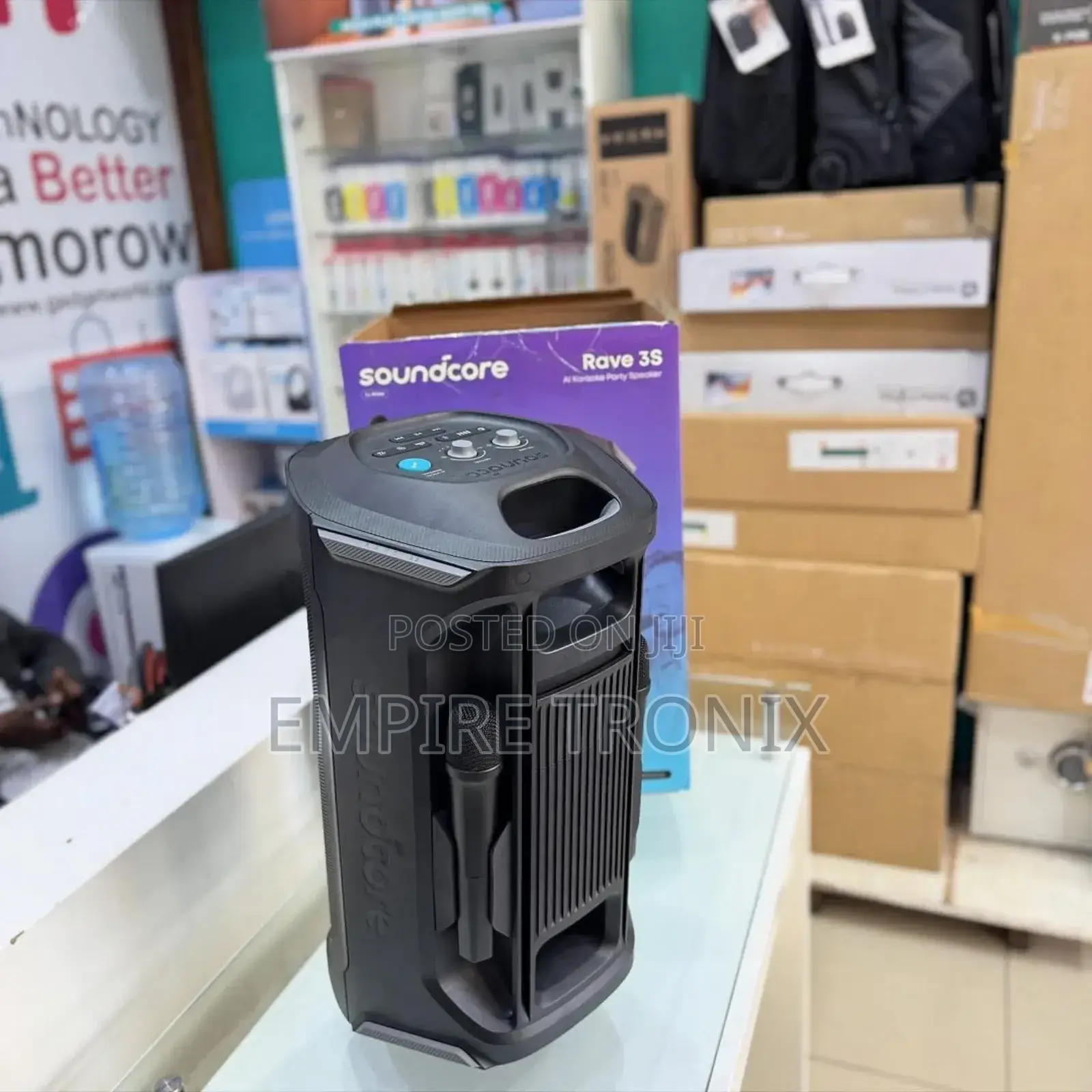 Soundcore Rave 3s Ai Karaoke Party Speaker With 200w Sound