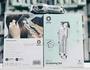 Green Lion Pro 2 Professional Hair Clipper Grooming Set Led Display