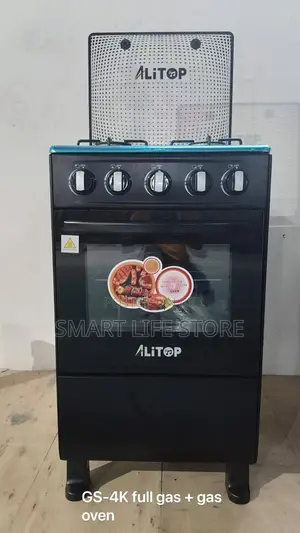 Cooker Gs_4k 4plate Gas+Oven Gass