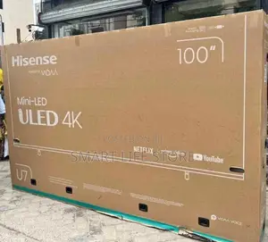 Hisense Qled Tv Inch 100. Model : 100q7n. Price : 6,200,000/=.